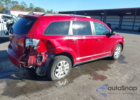 2018 Dodge Journey Se from USA, damaged, VIN 3C4PDCAB8JT526577